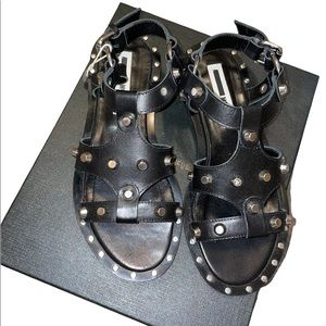 Brand new, never used Alexander McQueen sandals.